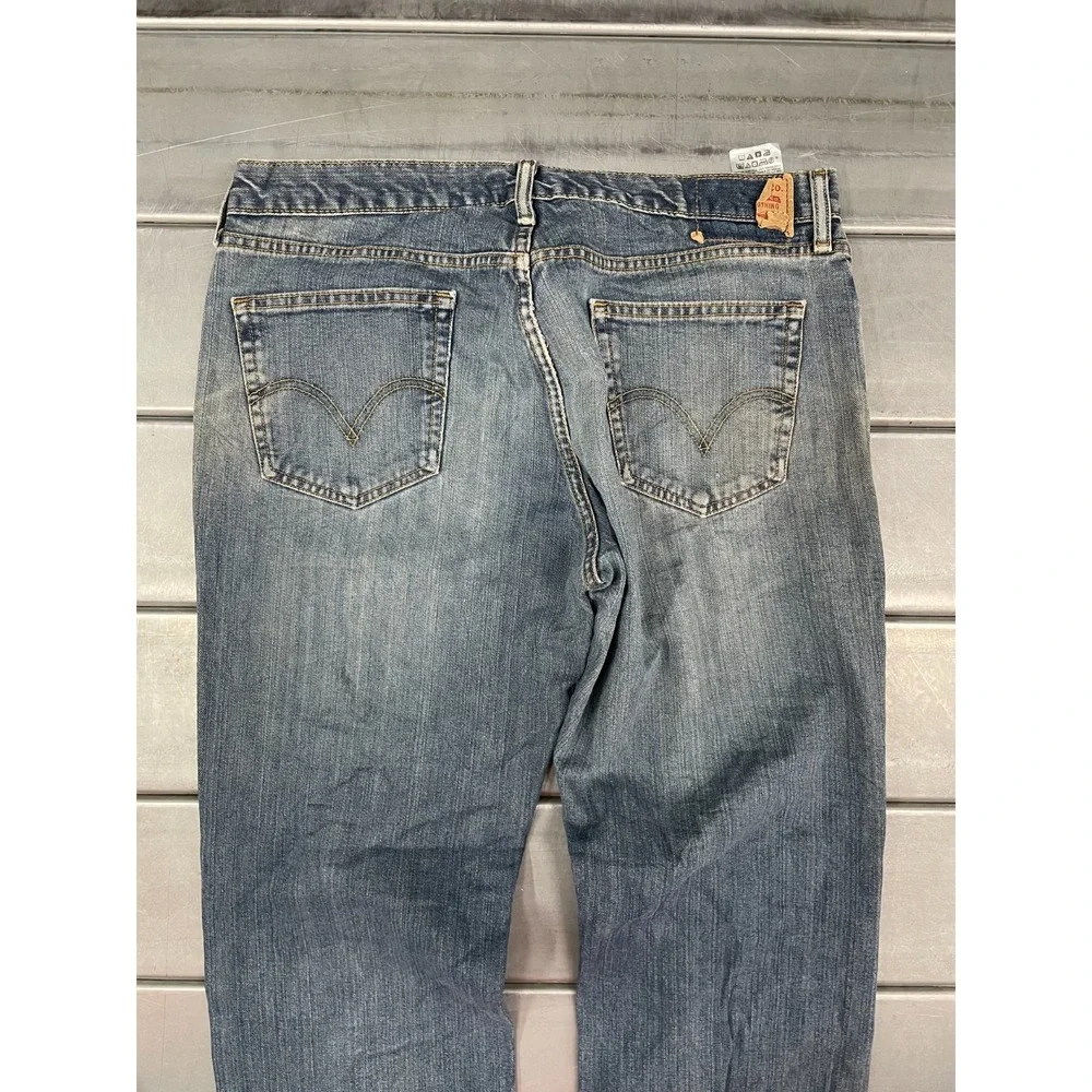 Levis 559 Jeans Mens 36x30 Blue‎ Medium Wash Relaxed Straight Fit 100% Cotton